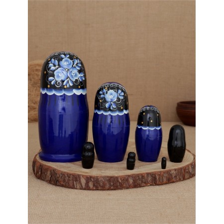 Nesting doll "black" 7 puppet-1