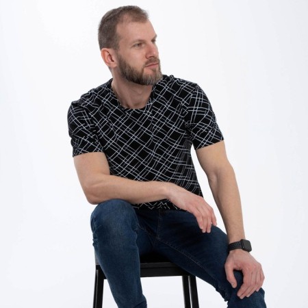 SL T -shirt "Geometry", 48, black-5
