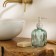 Sl Home soap dispenser, glass, 8 × 8 × 18 cm