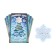 Postcard "Happy Map of the Magic New Year!" embossing, 11.5 x 22 cm