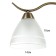 Kobeia chandelier 3x40W E27 bronze 53x53x92 (52) cm