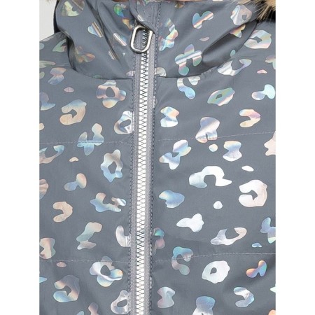 Vest for girls, height 140 cm, silver color-4