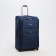 Big suitcase 28 ", a lightning department, code castle, 3 wheels, 2 external pockets, blue color