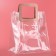 PVC gift package, pink, 25 x 28 x 15 cm