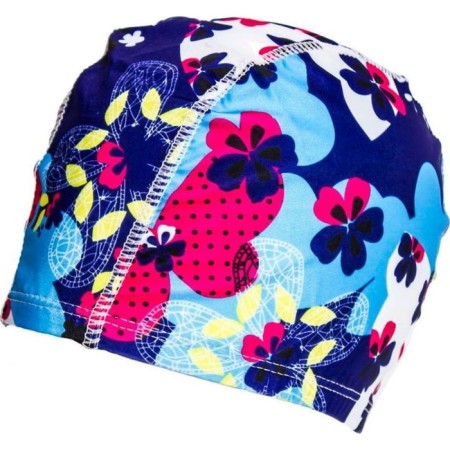 Bradex swimming cap, polyester, blue-blue