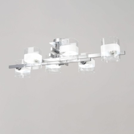 Ceiling Citilux “Virta” CL139260, 86x40x18.5 cm, 6x60W, E14, Gray color-20