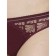 Female cowards, size 44, burgundy color