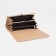Women's wallet on magnets, beige color