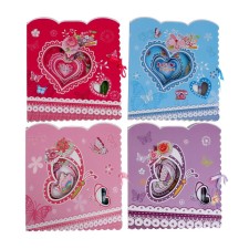 Notebook in a gift box, on a lock, A6, 50 sheets, line 