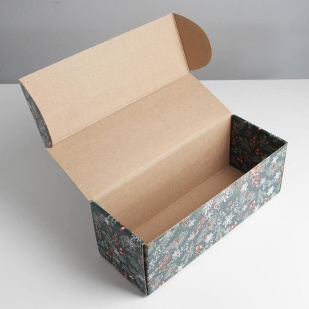 Folding box "Happy New Year", 12 x 33.6 x 12 cm, New Year-4