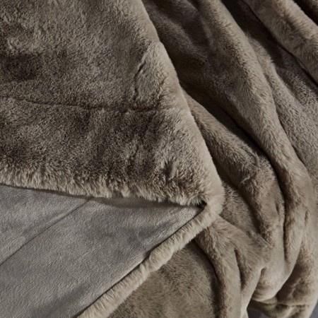 Sofi de Marko "Richard" plaid, size 210x230 cm, beige color-3