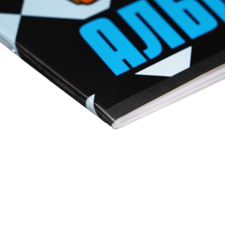 Album for drawing A4, 20 sheets "Vlad A4", cover coated cardboard, block 100 g/m2, mix 5 types-7