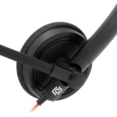 Headphones with a microphone has-l900 black 1.6m overhead heading (1532022)-9