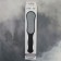 Foot Terka, laser, with a rubberized handle, bilateral, 25.8 cm, black color
