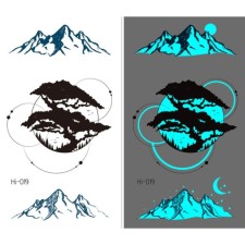 Tattoo on the body of the phosphorus 
