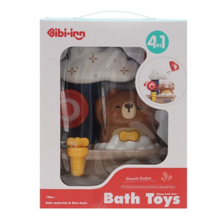 Bath watering can on suction cup "Bear"-11