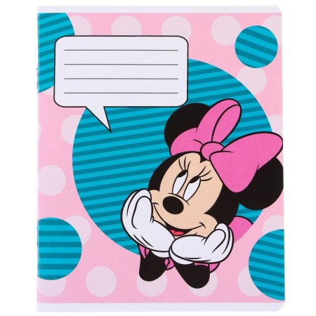 A set of notebooks 10 pieces, 12 sheets, in a cage, cover coated cardboard, Minnie Mouse-7