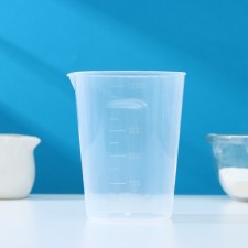 Measured glass of shade, 500 ml, transparent color