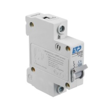 Aircraft switch VA 47-63, 1P 6A (C) 4.5KA ETP