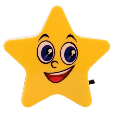 Night Plastic LED "Star" mix 8x8x2.5 cm Risalux-11
