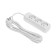 Extension cord Standard 3 nests, 3m, 3x1.0mm², s/h, white rexant