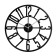 Wall-wall watches "Loft-2", silent, D-40 cm, aa
