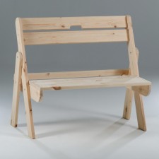 Folding bench, needles, 100x60x86 cm
