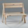 Folding bench, needles, 100x60x86 cm