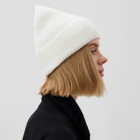 Women's hat minku with lapel, size 54-56, color Ecrew-1