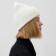 Women's hat minku with lapel, size 54-56, color Ecrew