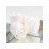 Soap roses, white, set 3 pcs.