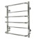 Electric towel "Sanprise" Euromix P6, 450x600 mm, left/right, chrome