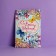 Postcard "Happy Birthday", butterflies, 12 × 18 cm