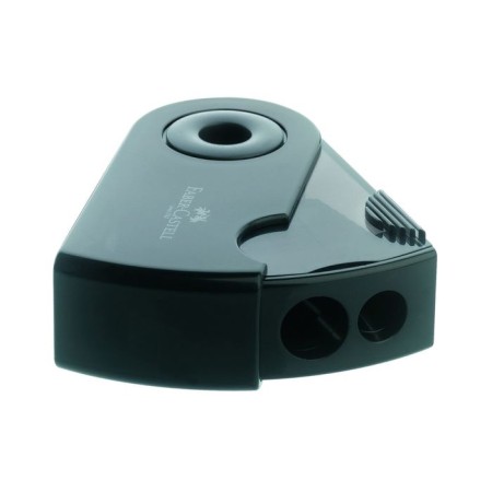 Carpet Faber-Castell with a Sleeeve 2 holes container, black-2