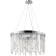 Crystal Crystal chandelier Venecia 8xe14 40w, size 60x60x45-90 cm, color chromium