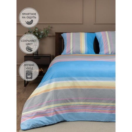 Bed Lowwind of Euro Mio, size 200x210 cm, 200x215 cm, 70x70 cm - 2 pcs-9