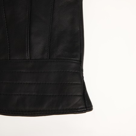 Gloves male, dimensionless, with insulation, black color-2