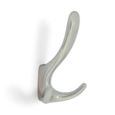 Furniture hook Cappio HOOK, three -rod, chromium color