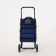 Board-household on lightning, 2 external pockets, blue/gray color