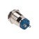 Anti-Vandal button Ø12 Fix (2C) OFF-on convex (A12-B2) Rexant