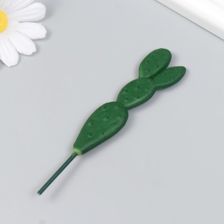 Artificial plant for creativity "Cactus ordinary prompting" 11x5 cm-2