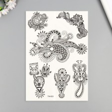 Tattoo on the body Black 