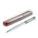 Gift handle, ball "business" in a plastic case, rotary, black with silver inserts