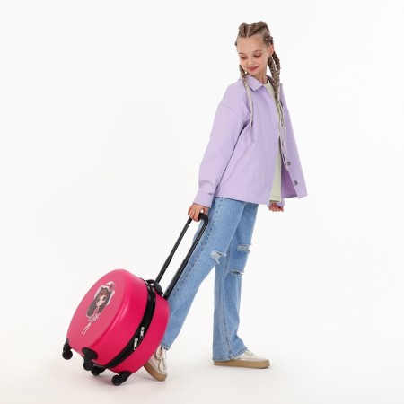 Baby suitcase 33 l (s), lightning department, fuchsia color-8