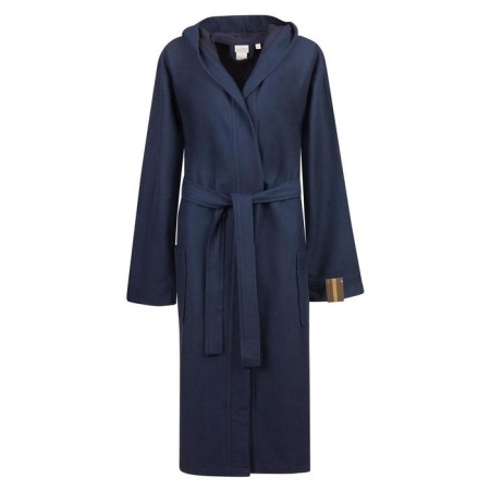 Male robe with a hood "Marvin", size m, color blue