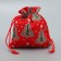 Bag Gift canvas "New Year's spruce", 10 x 12 cm +/- 1.5 cm, New Year
