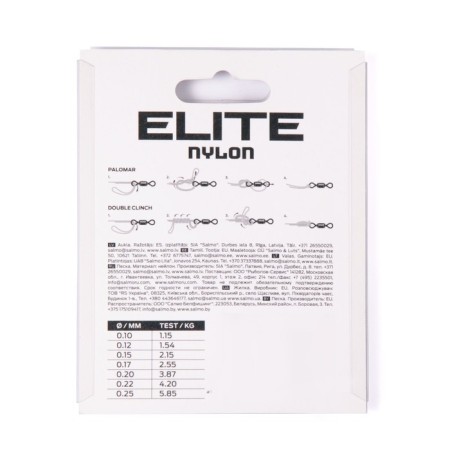 Monophile Flamo Salmo Elite Fluoro Coated Nylon, diameter 0.25 mm, test 5.85 kg, 30 m-1