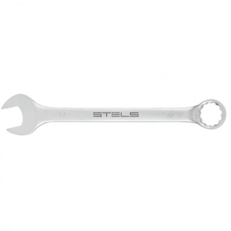 Combined key Stels 15219, 32 mm, matte chrome