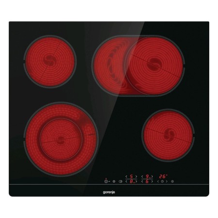 Gorenje ECT643SYB hob, electric, 4 burners, sensor, Hi-Light, black-2