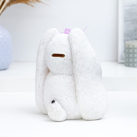 Piggy bank "Bunny with chicken" 12x16x18cm-2